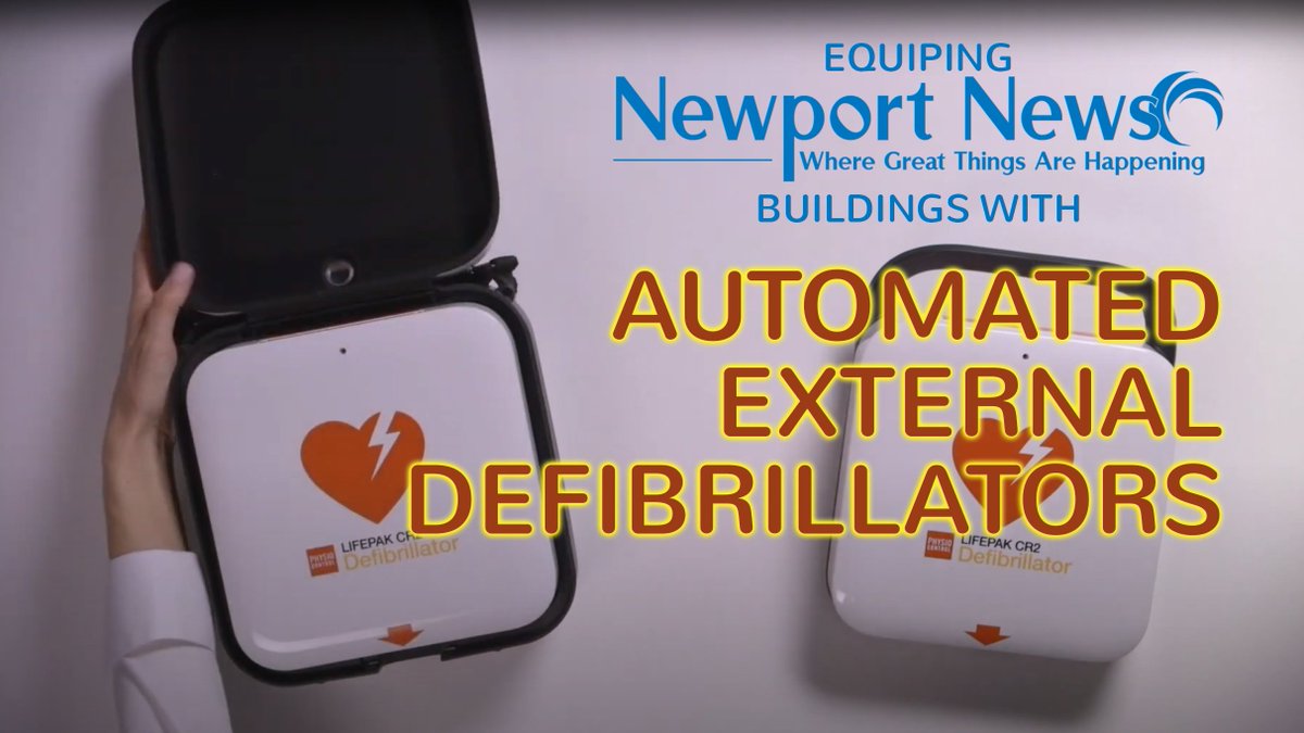 NewportNewsTV's tweet photo. https://t.co/VpWKQIhbiD
The @CityofNN is empowering bystanders to help save a life by equipping city buildings AEDs. Sub to our YouTube https://t.co/PIYEyMsBQ3
#nntv #newportnews #goodnewsVA #sevenfiveseven #AED #AutomatedExternalDefibrillator #NewportNewsFireDepartment https://t.co/ArVM6oHFPg