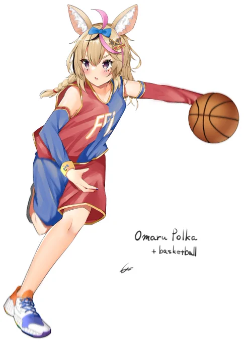 ヴァンパイアポルカみてバスケのユニフォームみたいだなって思ったので

#絵まる 