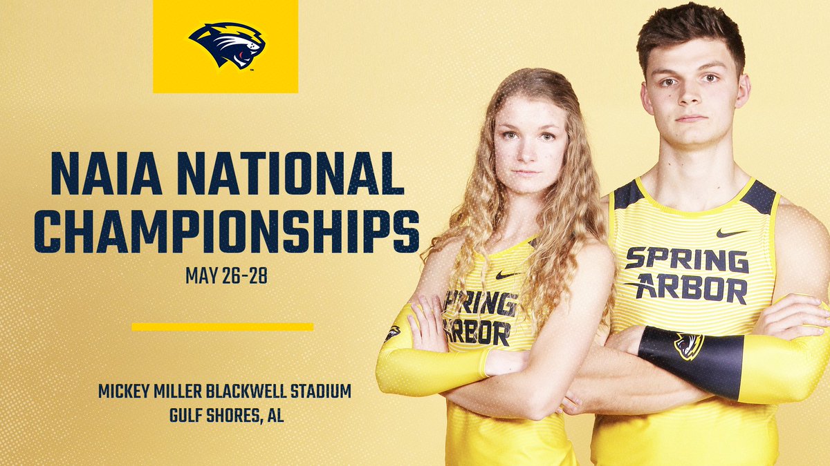 Spring Arbor Athletics (@saucougars) on Twitter photo π½ | The #NAIATrack National Championships begin todayβΌοΈ
Follow <a href="/SAUCougarsXCTF/">Spring Arbor Cross Country / Track & Field</a> for updates throughout the day.
βΉοΈ saucougars.com/news/2021/5/25β¦
π live.pttiming.com/?mid=2259
πΊ portal.stretchinternet.com/naia/
#GoCougars // #TeamSAU // #cougsgottaeat π½ | The #NAIATrack National Championships begin todayβΌοΈ
Follow <a href="/SAUCougarsXCTF/">Spring Arbor Cross Country / Track & Field</a> for updates throughout the day.
βΉοΈ saucougars.com/news/2021/5/25β¦
π live.pttiming.com/?mid=2259
πΊ portal.stretchinternet.com/naia/
#GoCougars // #TeamSAU // #cougsgottaeat