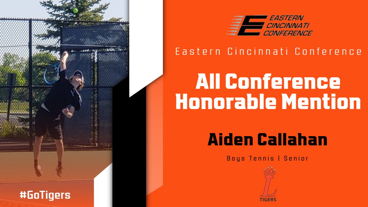 Congratulations to Ethan, Joey, Helge, and Aiden on receiving ECC All Conference Awards! Go Tigers! 🎾<a href="/coach_pitman/">Coach Pitman</a>