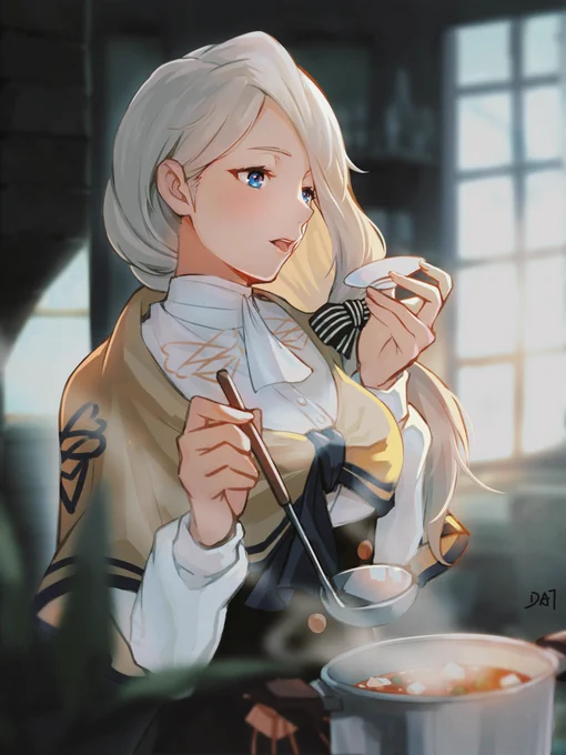 Happy birthday to Mercedes!5/27
#FE風花雪月
#FE3H 
