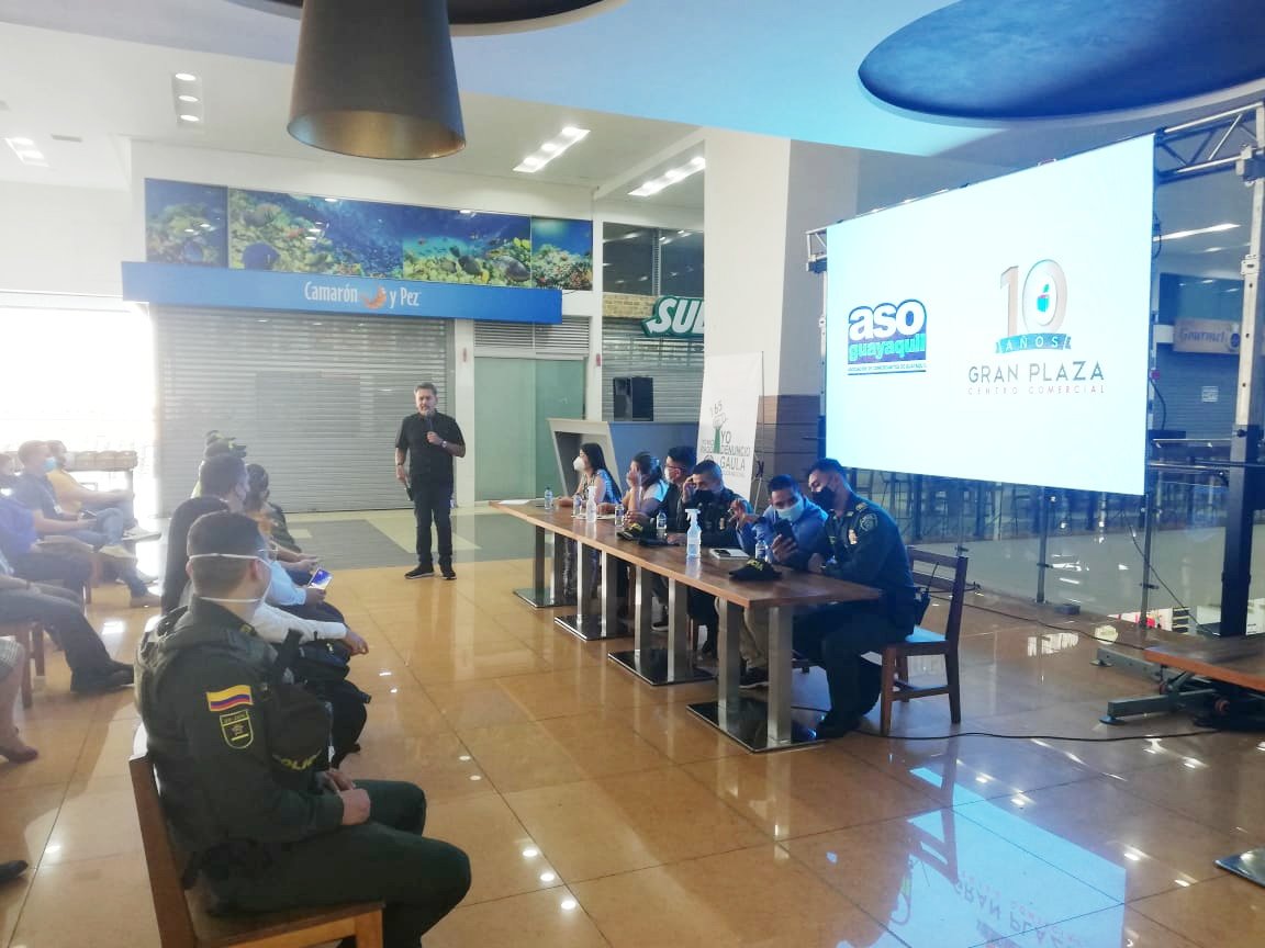 En compañía de @AsoGuyaquil invitamos a la institucionalidad para construir desde la colectividad.