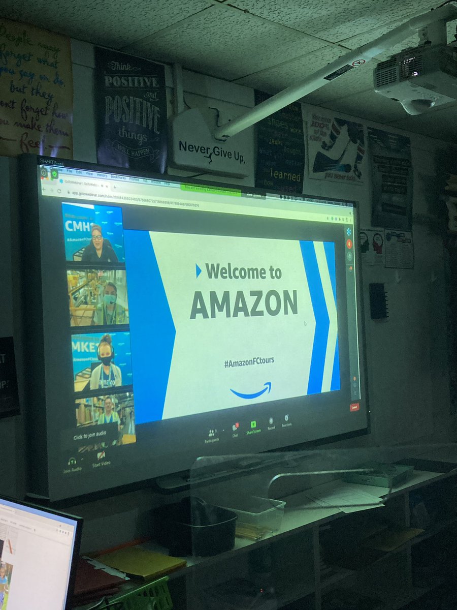MrRondot's tweet image. Ended out social studies unit and learning about Michigan’s manufacturing past with a virtual field trip to an Amazon Fulfillment Center to see how the processes have changed and innovated. Such a cool experience! @Costello_Tweets #ExpertEffectEDU