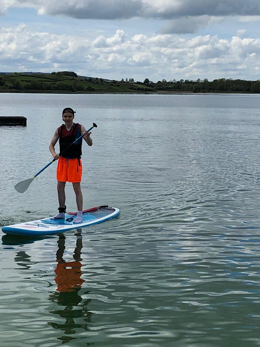 StbrigidsL's tweet photo. TYs really enjoyed their day doing water sports. Stand up paddling and kayaking was great fun. #Loughrea #water #sport #OutdoorClassroomDay https://t.co/htsSYVkwI0