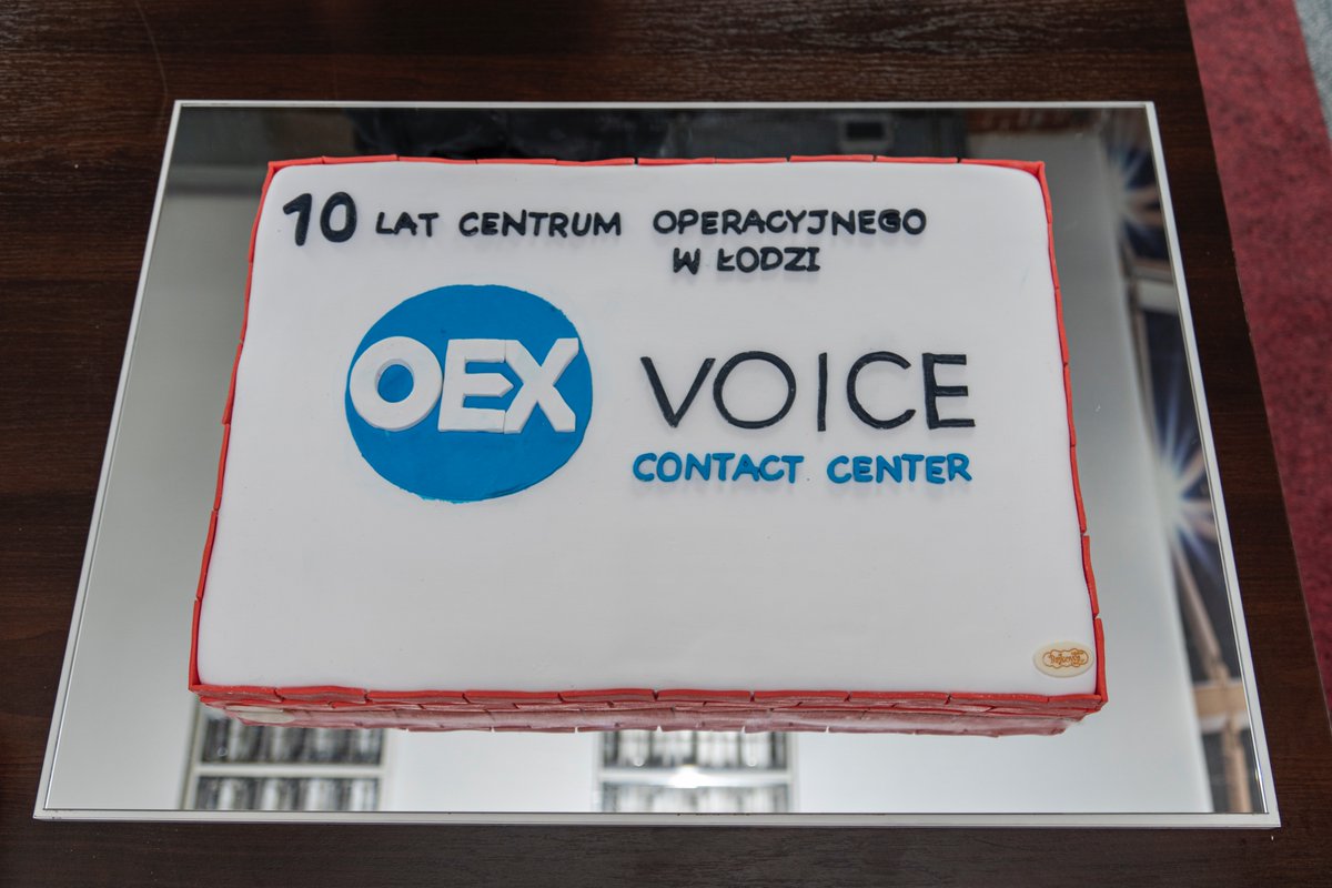OEXVCC's tweet photo. Świętujemy 10-lecie naszego centrum operacyjnego w Łodzi! https://t.co/9WODcJgngo