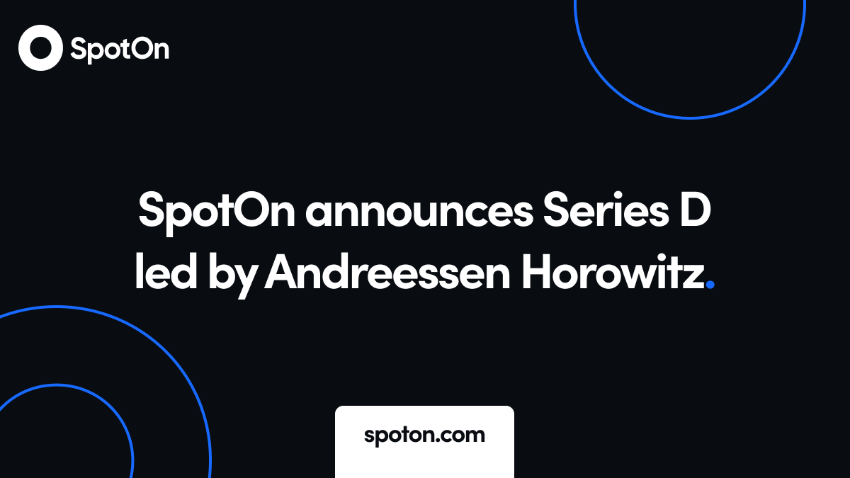 SpotOn's tweet photo. We're proud to announce our $125M #SeriesD #funding round, led by @a16z with participation from @Mubadala, DST Global, @01advisors, Dragoneer Investment Group, and @FTI_US. 
https://t.co/9BdGlowRNX https://t.co/LhQAgDGckx