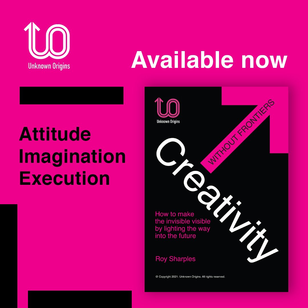 #CreativityWithoutFrontiers - How to make the invisible visible by lighting the way into the future

Book now available at:

<a href="/amazon/">Amazon</a> amazon.com/Creativity-Wit…

<a href="/kobo/">Kobo</a> kobo.com/us/en/ebook/cr…

<a href="/BNBuzz/">Barnes & Noble</a> barnesandnoble.com/s/roy%20sharpl…

#creativeleadership #creativeprocess