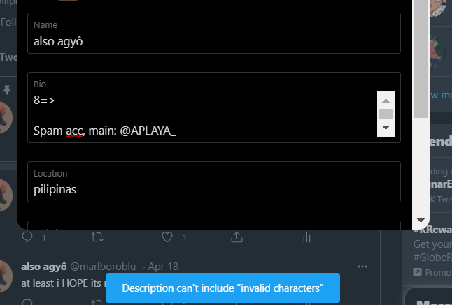 guptwt's tweet image. why cant i put a penis in my bio @Twitter