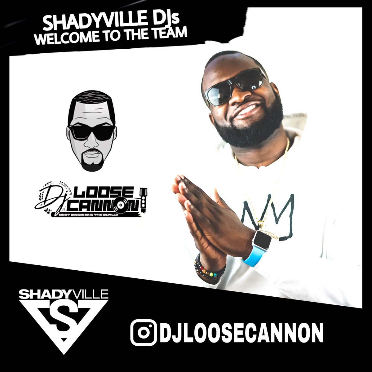 SHADYVILLEDJS's tweet image. Welcome to the #Shadyville family @DJLOOSECANNON