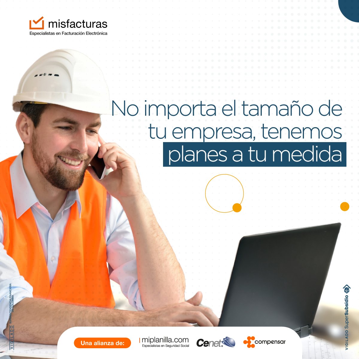 mis_facturas's tweet photo. Inicia la transformación de tu negocio facturando electrónicamente con PLANES DESDE $14.450/mes pago anual. 
👉Conócelos en: https://t.co/A6ZyRUKhMV

#facturaciónelectrónica #nóminaelectrónica #Software #Tecnología #MisFacturas #Compensar #Miplanilla #SomostuMejorAliado https://t.co/mxkwJQFurF