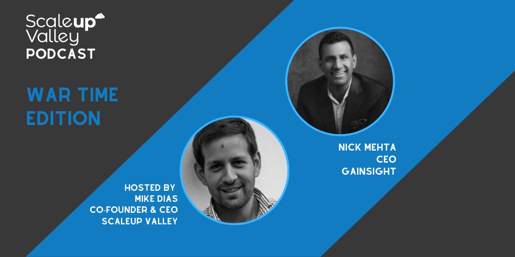 “We cannot keep doing what we were doing before. When the situation changes, you have to change. We had to change our execution plan for this year because everything changed."

Check out <a href="/nrmehta/">Nick Mehta</a> on the Scaleup Valley podcast: open.spotify.com/episode/04GXEV…