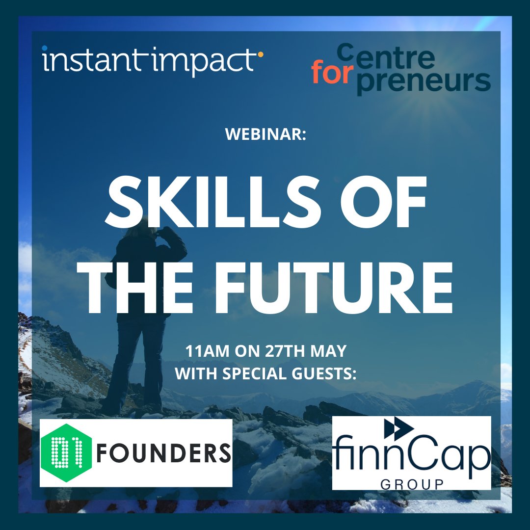 Last chance to register for our webinar tomorrow!

We have an amazing panel joining us to discuss all about the skills of the future - 
- @SamSmithfinnCap 
- <a href="/joysyj/">Joysy John MBE</a> 
- <a href="/LanceTredell/">Lance Tredell</a> 

Sign-up now - resources.instant-impact.com/skills-of-the-…