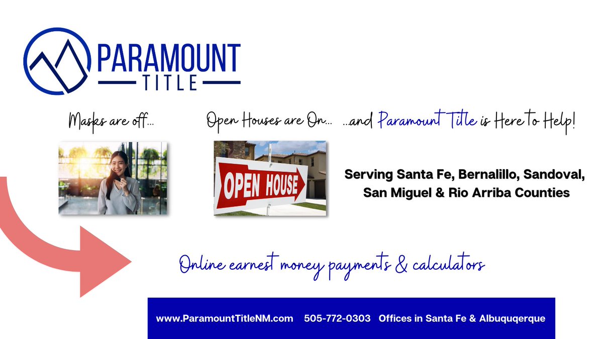 Paramount Title of New Mexico (@Paramount_NM) / Posts / X