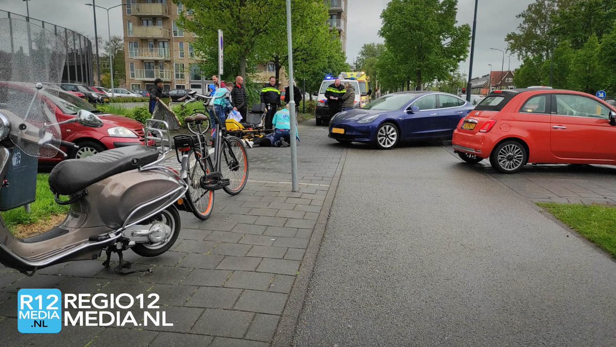 Melding ongeval Pim Mulierlaan Haarlem