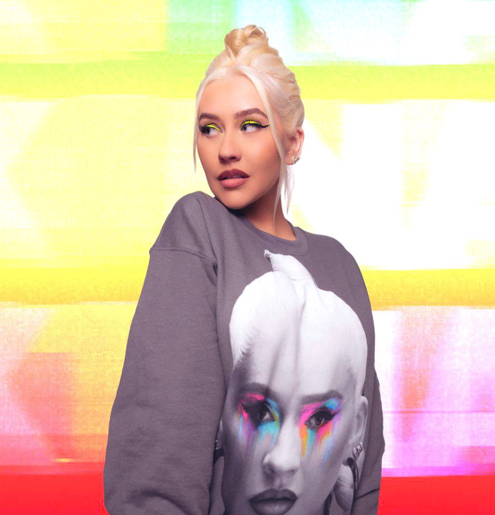 Yay look what arrived today! 😍🏳️‍🌈 <a href="/xtina/">Christina Aguilera</a>