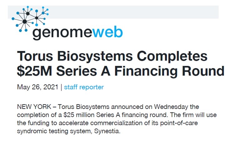 Read our breaking news in <a href="/GenomeWeb/">GenomeWeb</a>! 
#infectiousdisease #syndromictesting #moleculardiagnostics #MedTwitter
genomeweb.com/business-news/…