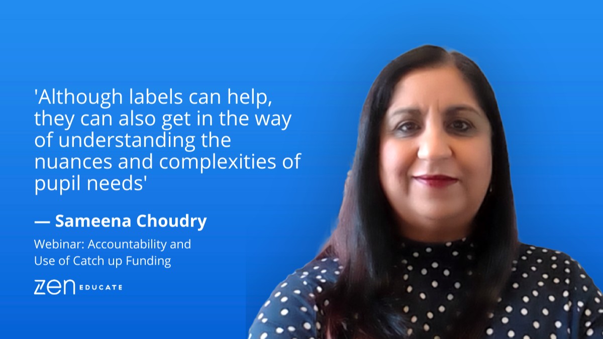 ZenEducate's tweet photo. How does @EquitableEd think we should focus on diversity of students when it comes to #CatchUpFunding?

✅ Consider context
✅ Move away from labels 
✅ Evaluate the needs of individual children 💭

Watch the full video recording to hear more 👉 https://t.co/zirIiqu1g8 https://t.co/ZUoMwhStqh