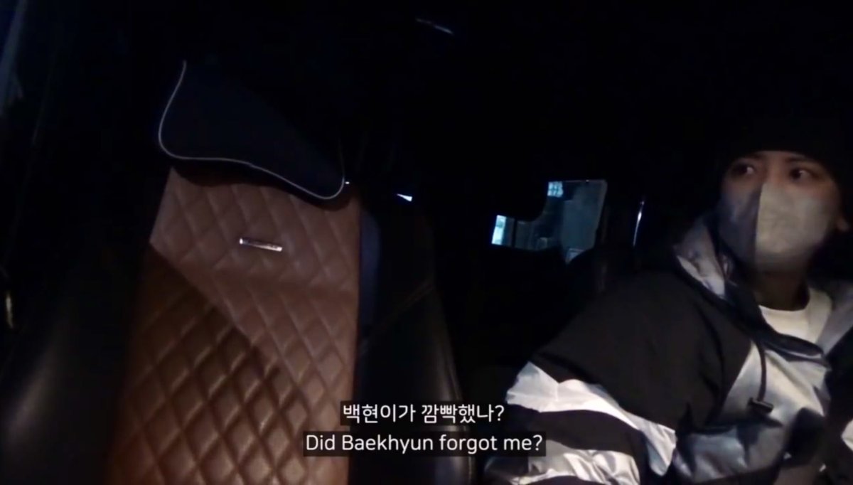 4...3...2... I guess he won’t come down.... Did Baekhyun forgot me?

– Park Chanyeol