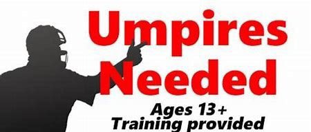 Looking to make some extra cash this summer?! The Rec is looking for umpires! Pay ranges from $10-$25+ per game depending on division and experience. 
Contact the Rec if you are interested! Games start June 1st!