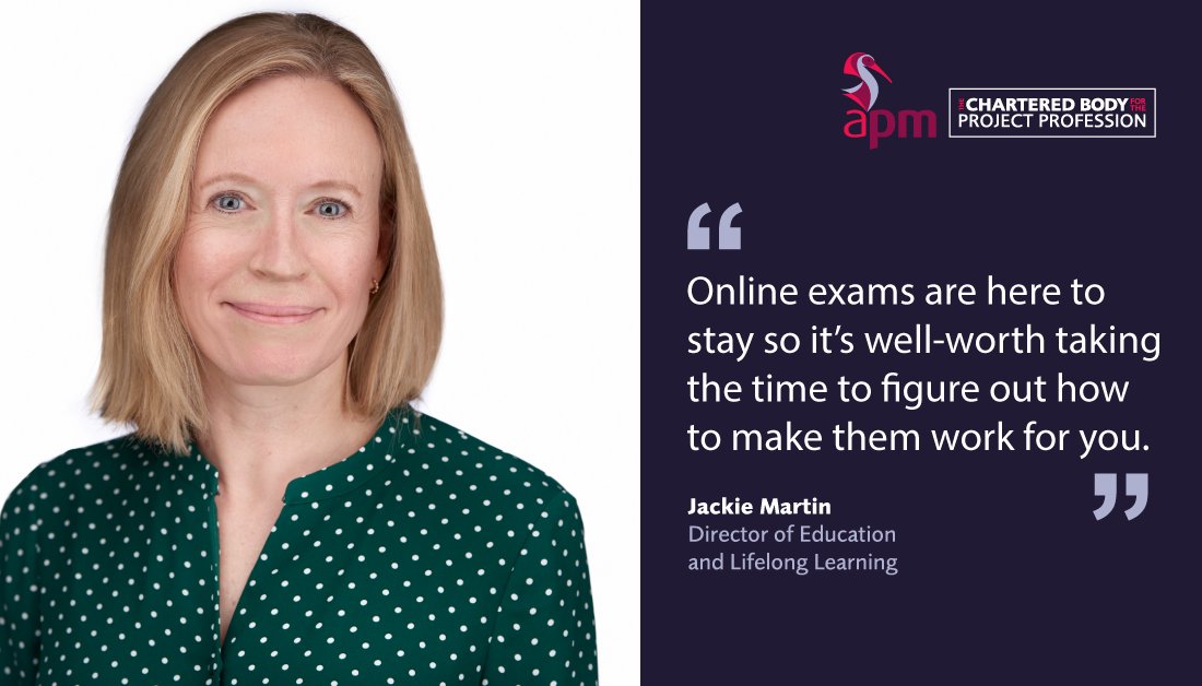 APMProjectMgmt's tweet photo. Are you looking to take an online #projectmanagement qualification? Our Director of education and lifelong learning, Jackie Martin, shares helpful tips when taking a qualification online: https://t.co/XEUdEYtHMA

#pmot https://t.co/fvMcEPzs3w