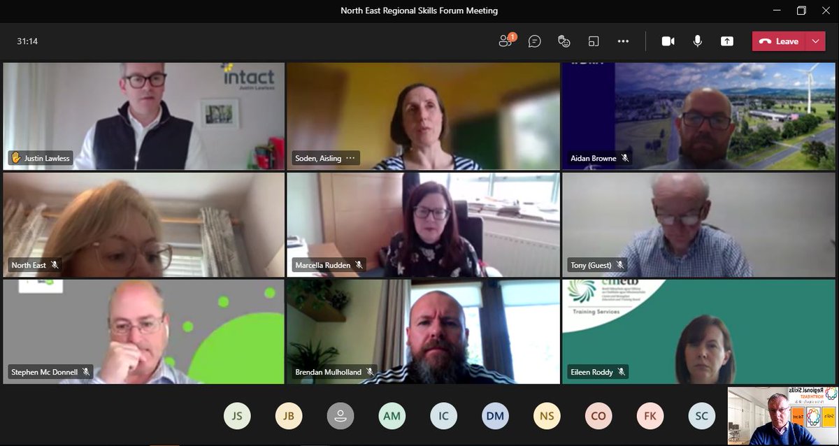 SkillsNEast's tweet photo. Pleasure working with passionate, committed and collaborative @SkillsNEast forum members today to help businesses with their #vacancies #skills #training and #educational needs. Thanks to @IDAIRELAND and Data Value Hub  for their insightful presentations
@Regional_Skills https://t.co/epikcRDo2R