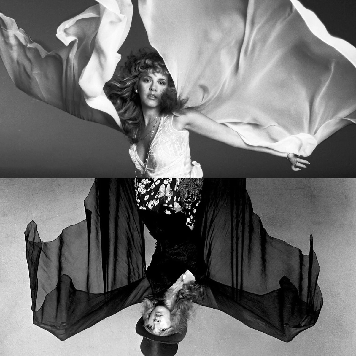 TheGlamourGuy's tweet photo. The theme of duality in the work of @StevieNicks — light and darkness, love and hate, the “good girl” vs. the “bad girl” — has always fascinated me. Also her shawls. https://t.co/kkzWhXCsVj