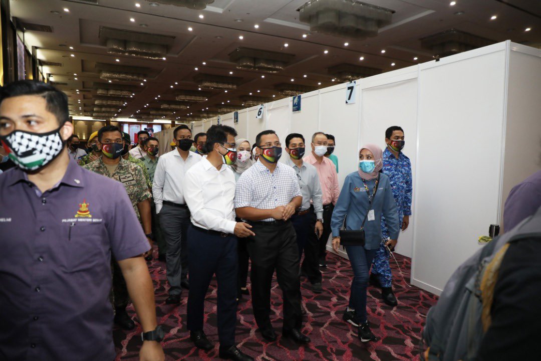 ØªÙÙØªØ± Mbsa Ø¹ÙÙ ØªÙÙØªØ± Weloveshahalam Lindungdiri Lindungsemua Yab Dato Seri Amirudin Bin Shari Dato Menteri Besar Selangor Telah Mengadakan Lawatan Dan Pemeriksaan Ke Pusat Konvensyen Ideal Shah Alam Idcc Bagi Memantau