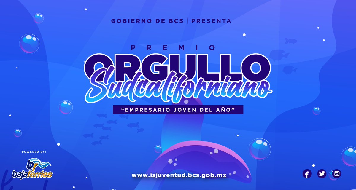 isjuventudbcs's tweet photo. Se parte de este concurso de emprendimientos, buscamos a jóvenes líderes para unirse a este proceso de transformación, de emprendedores a empresarios de éxito

Visita la web: https://t.co/mKN1omOTbD

@bajaferries | @CoparmexBCS | @SECTURBCS | @UABCSoficial | @FUMEC_ORG https://t.co/KPv2bAU5ct