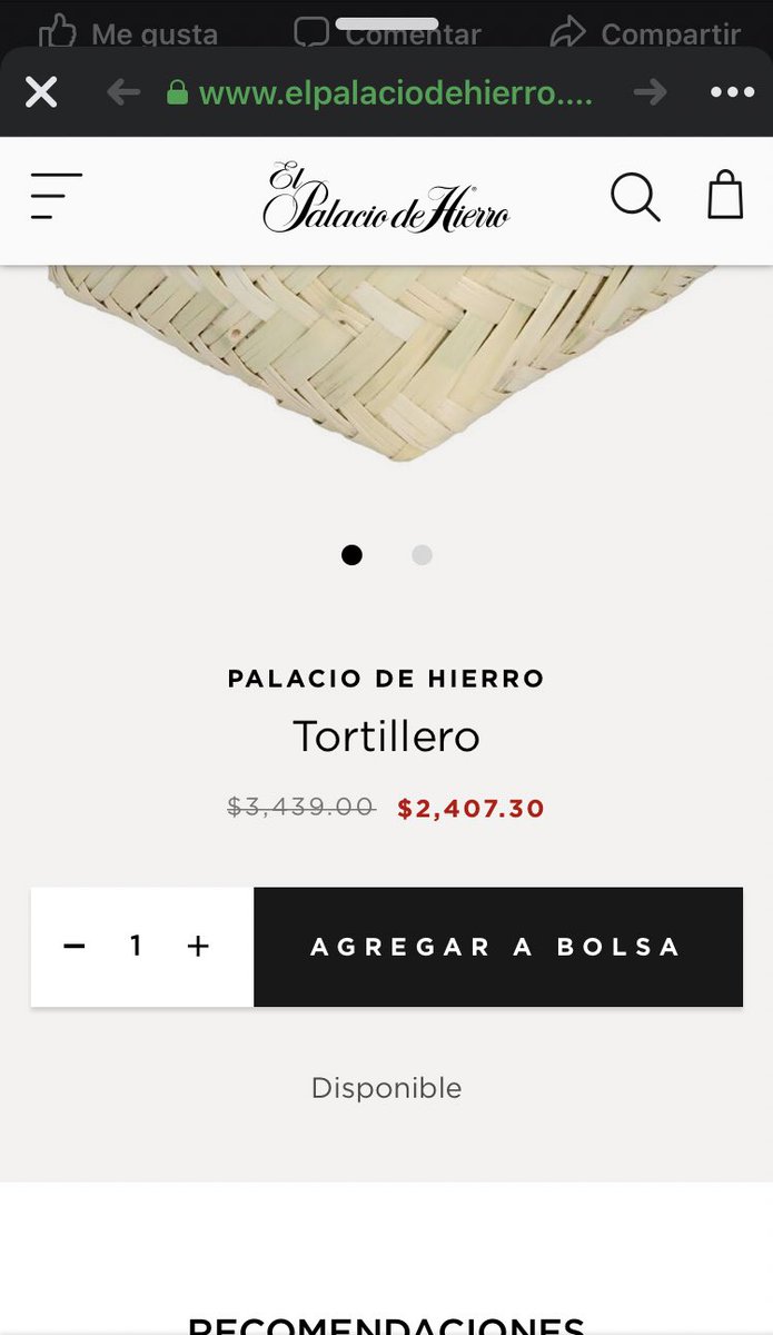 anni_roldan's tweet photo. Lo veo y no lo creo. Lujos que solo los primermundistas se pueden dar. #HotSale aprovechen! 🙄 ¿Alguien sabe si esto realmente representa beneficios a los artesanos? https://t.co/f7yAamkC20