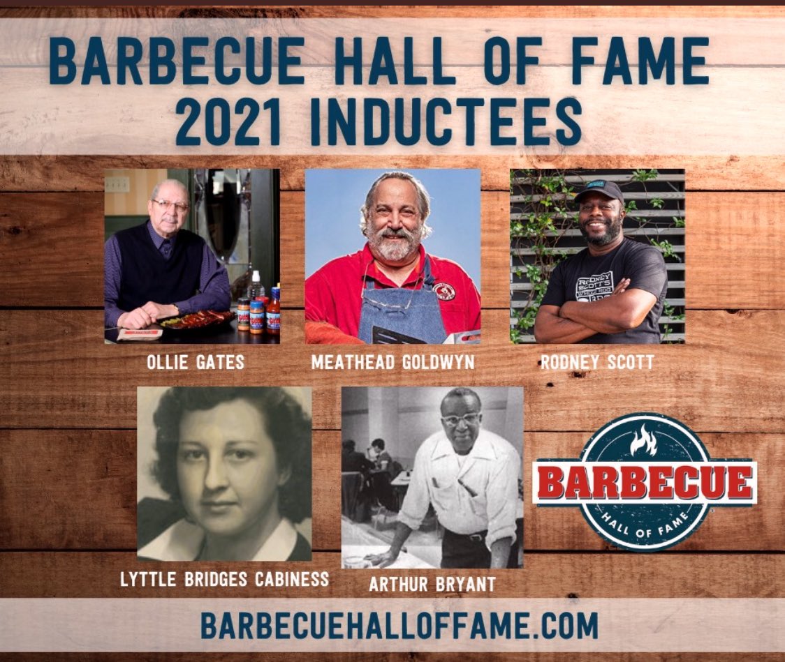 BBQsnob's tweet photo. Congratulations to this year’s BBQ Hall of Fame class. #BBQHOF https://t.co/jLAHckYUKX