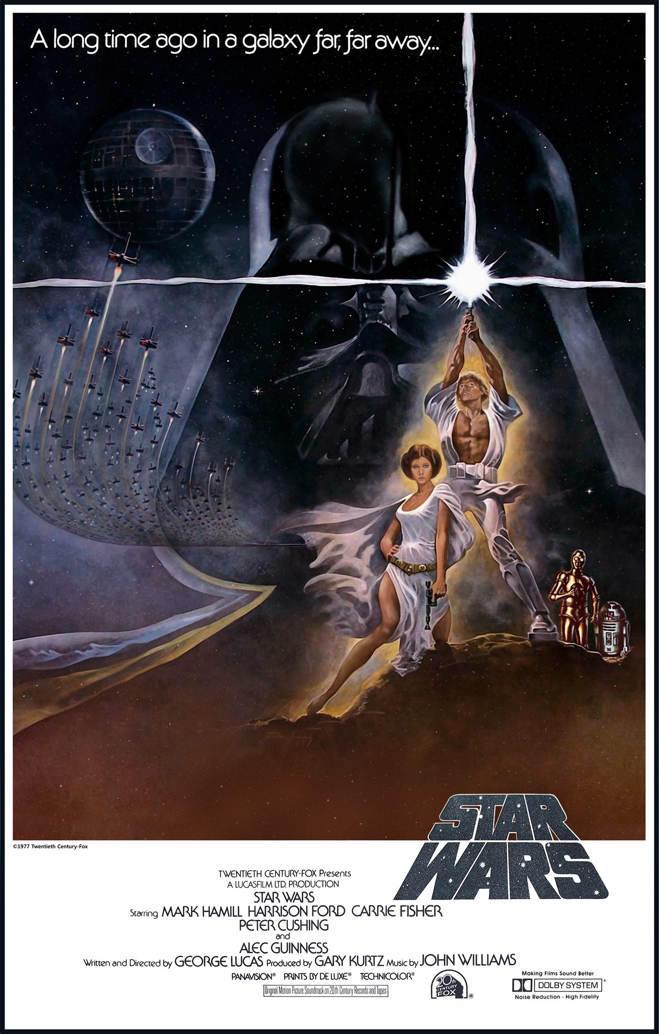 Happy birthday Star Wars. Thank you George Lucas, and to my favorite character in all of Star Wars, 
