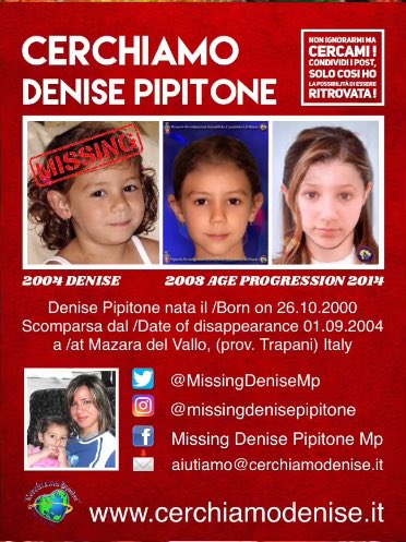 Konan9190's tweet photo. E come ogni sera, insistiamo sempre...Cerchiamo Denise ! Chi sa parli ! #forzaanonimo #DenisePipitone #Cerchiamodenise https://t.co/5VgEOeKh6l