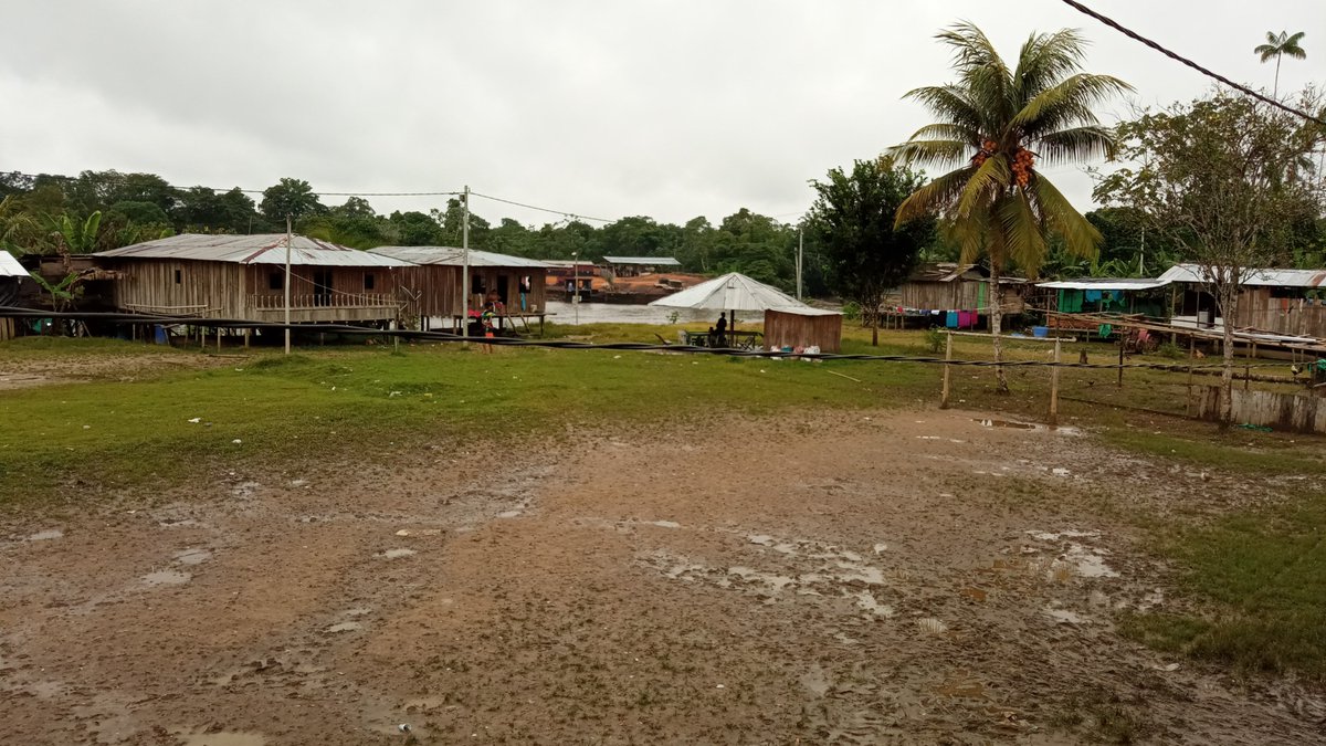 Gustavovelezt's tweet photo. #Hoy 
Equipo de Consejeria #DDHH @ONIC_Colombia en El Charco @gobnarino, Resguardo Vuelta El Mero del pueblo Eperara Siapidara.
Construyendo medidas de proteccion y restauración en marco de @JEP_Colombia https://t.co/DCf8fvXz8T