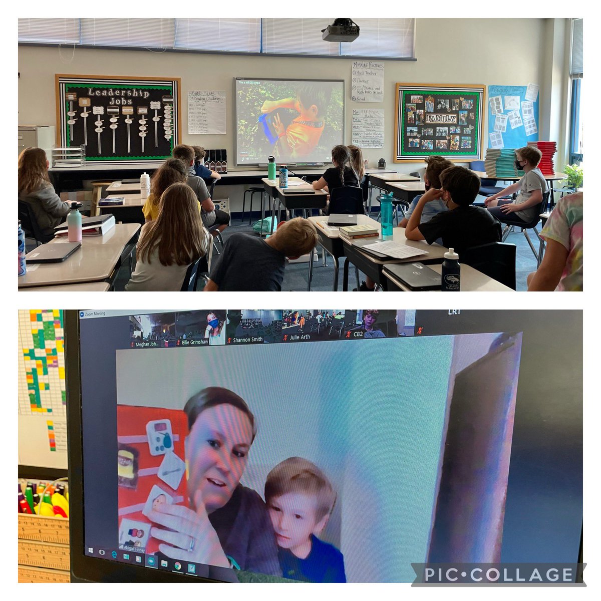 MrsJohnson_RSD's tweet photo. Thank you Will &amp; @AFinney1 for sharing your time with our 5th graders today! We loved learning about @Phelan_McDermid syndrome, using a communication device, &amp; all things Will! #spreadingawareness #buildingempathy @Ms_Grimshaw5th @teachROCK_Smith https://t.co/7kwRLaEnak