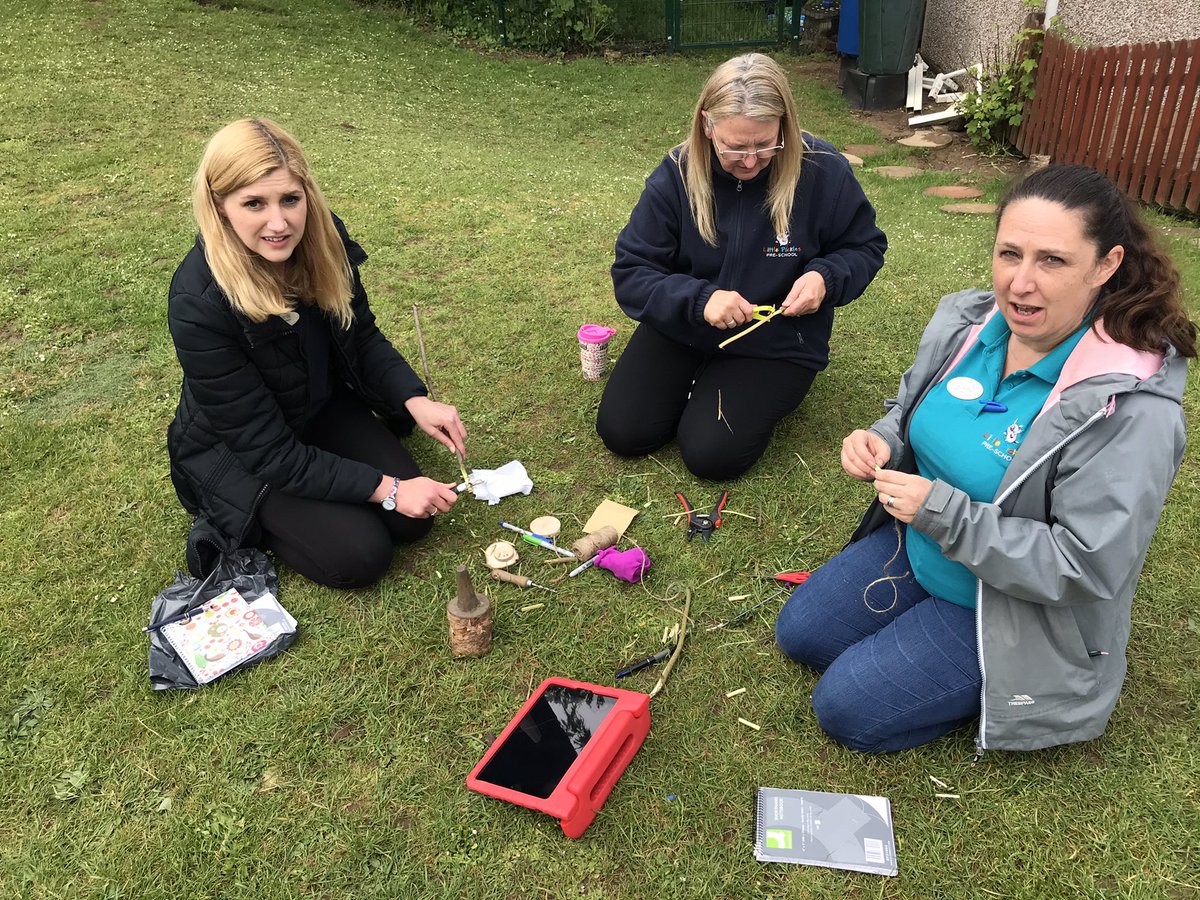 BranstonInfant1's tweet photo. Tonight our #TeacherSquad and #LittlePickles partners were joined by @LtL_News for an outdoor learning CPD extravaganza. Using our @Muddyfaces kits, we whittled wood, tied knots, built shelters and so much more. We can’t wait to share these experiences with our children 🪵 https://t.co/iYZ7Q2ewuK