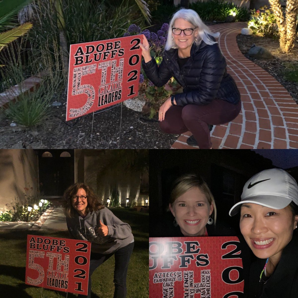 Our awesome ABES teachers out and about to surprise our 5th grade students🙌