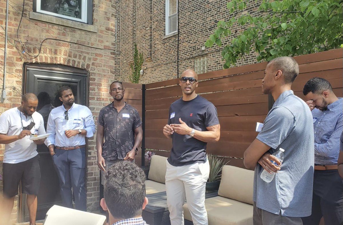 Over the weekend our #Vaccinated #DHWSociety members got together for fellowship for the first time in a LONG time. I don’t take for granted the opportunity to gather again and to see my brothers in medicine <a href="/NUFeinbergMed/">Northwestern Feinberg School of Medicine</a>. 

#VaccinesWork
#BlackMenInMedicine