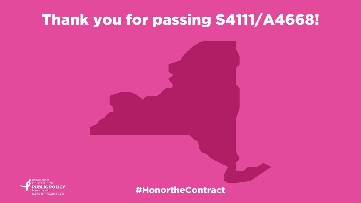Susan G. Komen NYC (@komengreaternyc) on Twitter photo Thank you @Cpeoples-Stokes @NeilBreslin44 @CarlHeastie <a href="/AndreaSCousins/">Sen. Stewart-Cousins</a> for passing S4111/A4668 and protecting #NewYorkers from the harmful practices of mid-year formulary changes! #DONTSWITCHME #HONORTHECONTRACT Thank you @Cpeoples-Stokes @NeilBreslin44 @CarlHeastie <a href="/AndreaSCousins/">Sen. Stewart-Cousins</a> for passing S4111/A4668 and protecting #NewYorkers from the harmful practices of mid-year formulary changes! #DONTSWITCHME #HONORTHECONTRACT