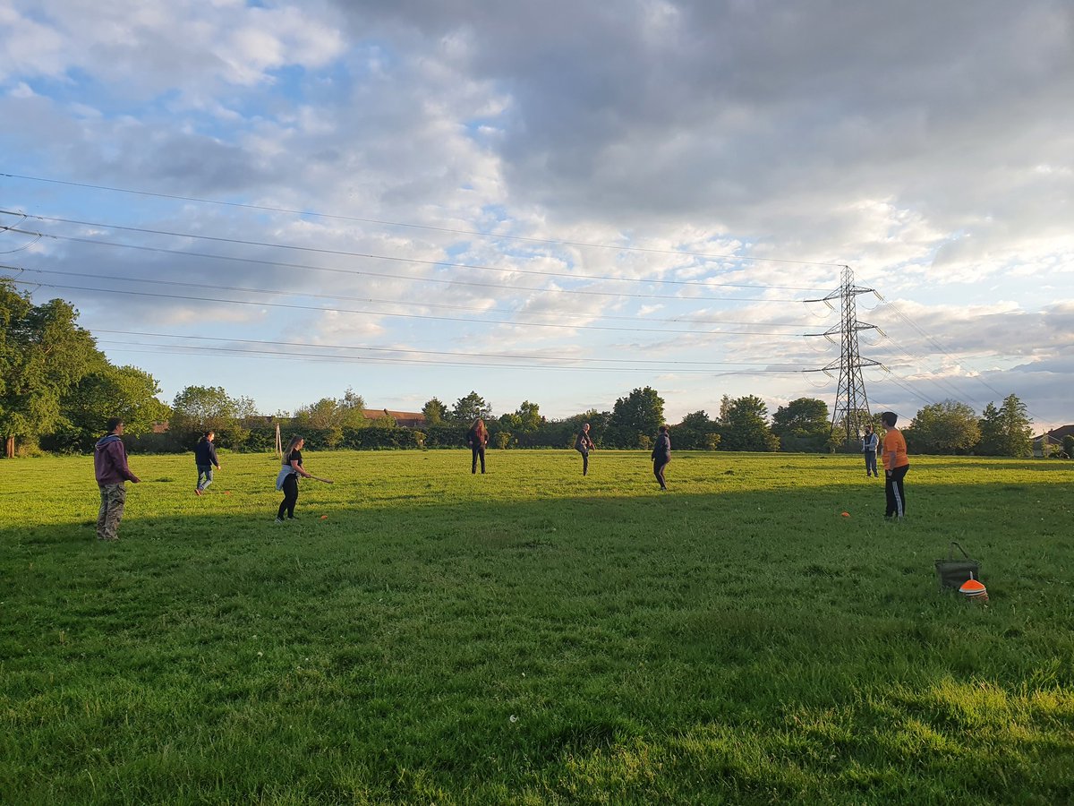 supernovaesu's tweet photo. Supernova ESU had their first night back face 2 face scouting after 14 month break not seeing each other.  The weather was kind to us tonight so we played some games. #scouting #Face2Face @Bristol_South @BristolSouthESU @UKScouting https://t.co/FQnjdxyT1u