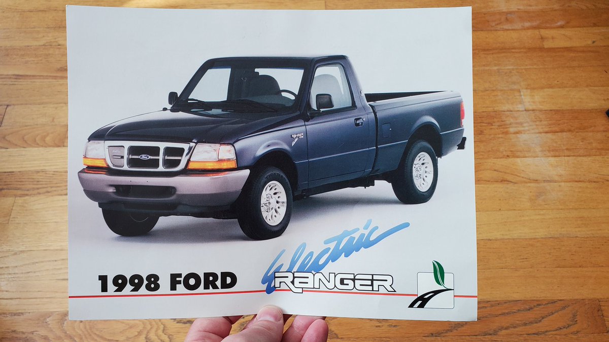 JoeAtCarsdotcom's tweet photo. From my dusty @Ford files. Hoping the F-150 Lightning makes a bigger...spark. https://t.co/dwoSzUaB4Y