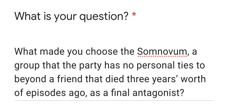 matthew mercer i would have words with you