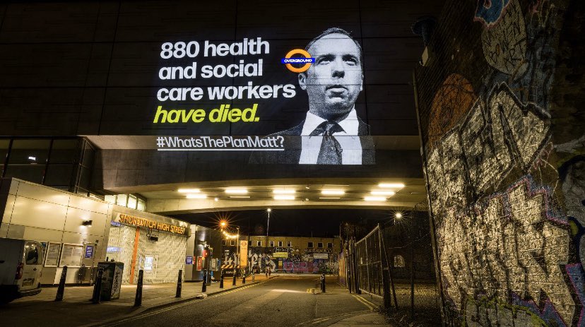 The spotlight’s on you Matt👇. 

It wasn’t good enough, and we never, ever want NHS staff and patients to face this again 💙
#WhatsThePlanMatt?
