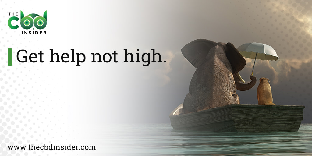 thecbdinsider's tweet image. Get help not high. 💡 #hempforhealth #mentalhealthawareness