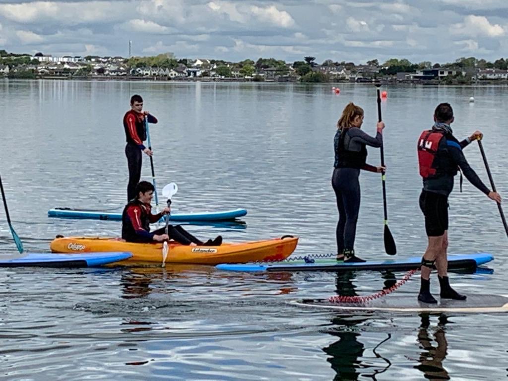 StbrigidsL's tweet photo. Water Sports 
TY students @stbrigids_LR enjoyed paddle boarding and kayaking today on #Loughrea Lake in the beautiful sunshine ☀️ #fun #bonding #active https://t.co/omSTWLA6kt