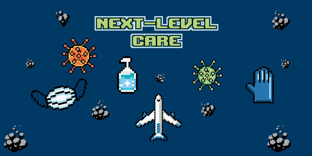 AlaskaAir's tweet photo. The Game Plan: to have a winning experience with us when you fly! Play our retro-inspired Next-Level Care game now, then book your flight with us to see all the ways we’re making sure you’re safe from the get-go! https://t.co/NaKH6xNGxo https://t.co/YJrbDUSYg0