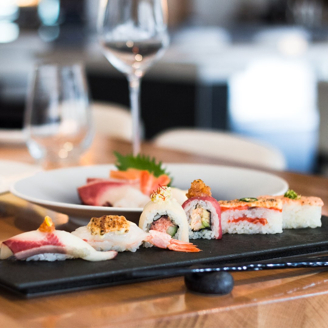 The Perfect Plate | Whether you're a fan of nigiri, maki or our Aburi oshi, Miku's menu has an offering that's sure to leave a lasting impression on your senses. 

To view our menu and place an order for pick-up or delivery, click here: linktr.ee/mikutoronto

#oshi #oshisushi