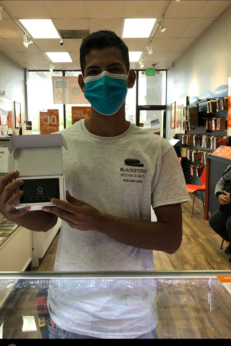 BoostMikeBoost's tweet image. Happy EBBP customer from Neo Comm in Laurel, MD. @BoostMobileTom @BoostAJP @HMDISHingBoost @JayMiglionico @NeocommLaurel