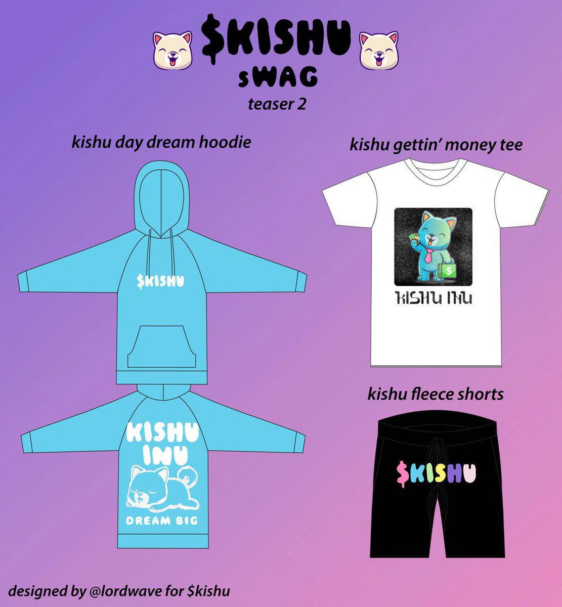 InuKishu's tweet photo. $KISHU sWAG merch teaser 2!

We’re getting real close to launching the KISHU sWAG store! Pre-Sales will be starting 🔜

Stay tuned! https://t.co/w43A8cP9Nk