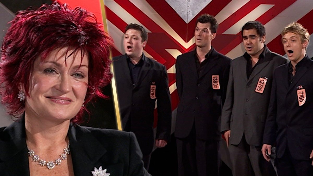 TheXFactor's tweet photo. MAJOR throwback to #XFactor SERIES ONE! 

We met some incredible groups including classically trained singers @G4Official 👀👏🎤

Watch them belt out Queen's 'Bohemian Rhapsody'👇❤️
https://t.co/9LPGrLAski https://t.co/YYfKCfzmnF