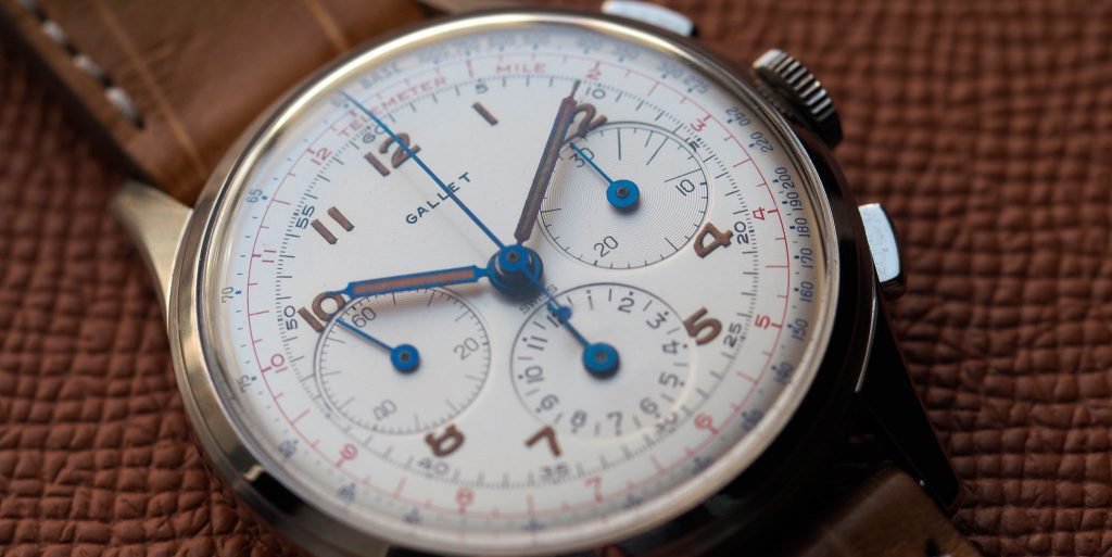 vintagewatchinc's tweet photo. Many Gallet watches are rare and highly prized. That means that you will probably pay a premium to add one to your collection.
Read more 👉 https://t.co/8J1OpNNnVw
#Gallet #GalletWatch #Multichron #FlyingOfficer https://t.co/qAhlR7DJLH